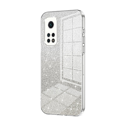 Xiaomi Mi 10T Pro 5G Luxury Glitter Gradient Powder Electroplated Case with Advanced Protection and Style