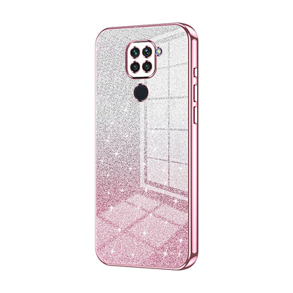 Xiaomi Redmi 10X 4G Luxury Glitter Gradient Powder Electroplated Case with Advanced Protection and Style