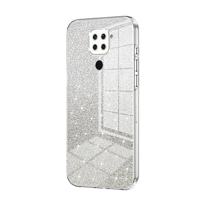 Xiaomi Redmi 10X 4G Luxury Glitter Gradient Powder Electroplated Case with Advanced Protection and Style