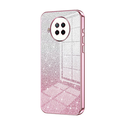 Xiaomi Mi 10T Lite Luxury Glitter Gradient Powder Electroplated Case with Advanced Protection and Style