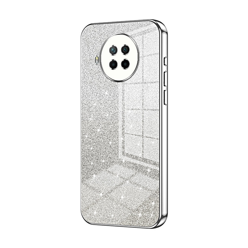 Xiaomi Mi 10T Lite Luxury Glitter Gradient Powder Electroplated Case with Advanced Protection and Style