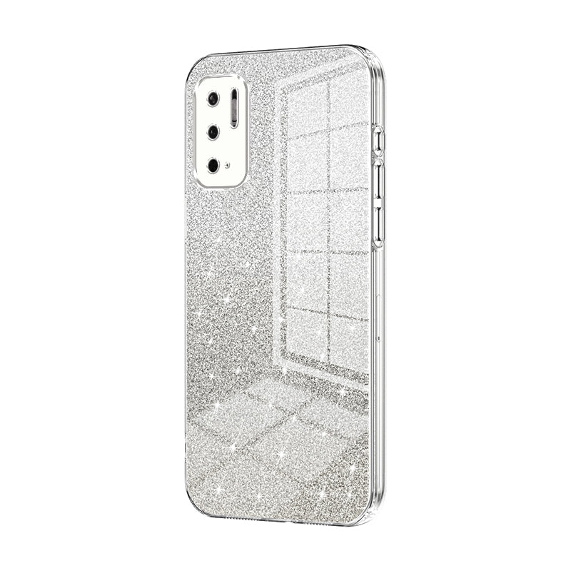 Xiaomi Redmi Note 10 5G Luxury Glitter Gradient Powder Electroplated Case with Advanced Protection and Style