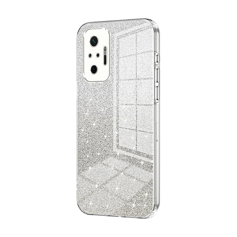 Xiaomi Redmi Note 10 Pro Luxury Glitter Gradient Powder Electroplated Case with Advanced Protection and Style