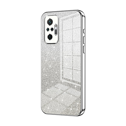Xiaomi Redmi 10 Pro Max Luxury Glitter Gradient Powder Electroplated Case with Advanced Protection and Style
