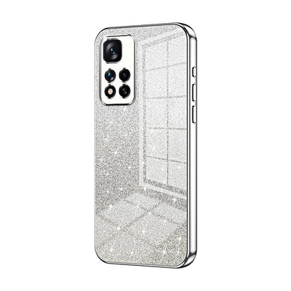 Xiaomi Redmi Note 11 Pro+ 5G Luxury Glitter Gradient Powder Electroplated Case with Advanced Protection and Style