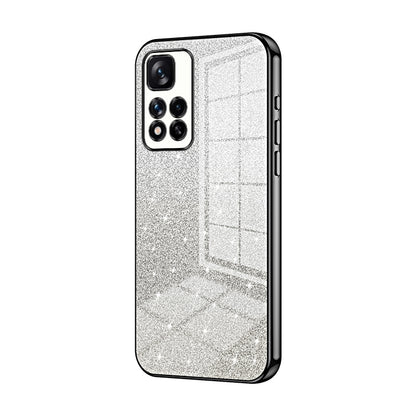 Xiaomi Redmi Note 11 Pro+ 5G Luxury Glitter Gradient Powder Electroplated Case with Advanced Protection and Style