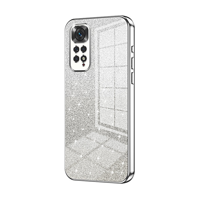 Xiaomi Redmi Note 11 Global Luxury Glitter Gradient Powder Electroplated Case with Advanced Protection and Style