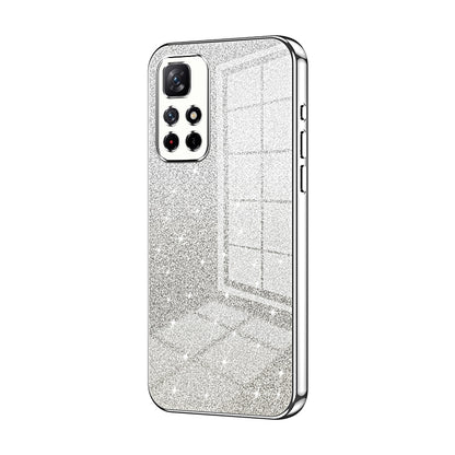 Xiaomi Redmi Note 11S 5G Luxury Glitter Gradient Powder Electroplated Case with Advanced Protection and Style