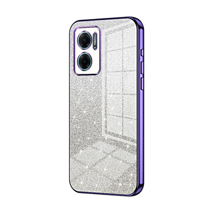 Xiaomi Redmi Note 11E Luxury Glitter Gradient Powder Electroplated Case with Advanced Protection and Style