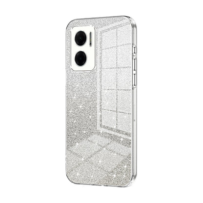 Xiaomi Redmi Note 11E Luxury Glitter Gradient Powder Electroplated Case with Advanced Protection and Style