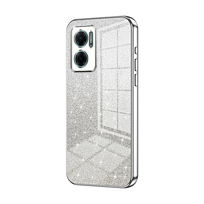 Xiaomi Redmi Note 11E Luxury Glitter Gradient Powder Electroplated Case with Advanced Protection and Style