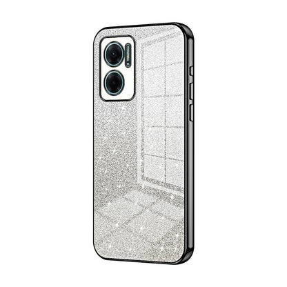Xiaomi Redmi Note 11E Luxury Glitter Gradient Powder Electroplated Case with Advanced Protection and Style