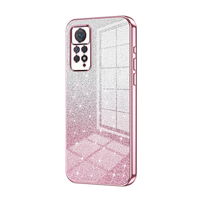 Xiaomi Redmi Note 11 Pro 4G Luxury Glitter Gradient Powder Electroplated Case with Advanced Protection and Style