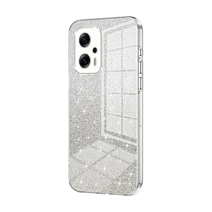 Xiaomi Redmi Note 11T Pro Luxury Glitter Gradient Powder Electroplated Case with Advanced Protection and Style