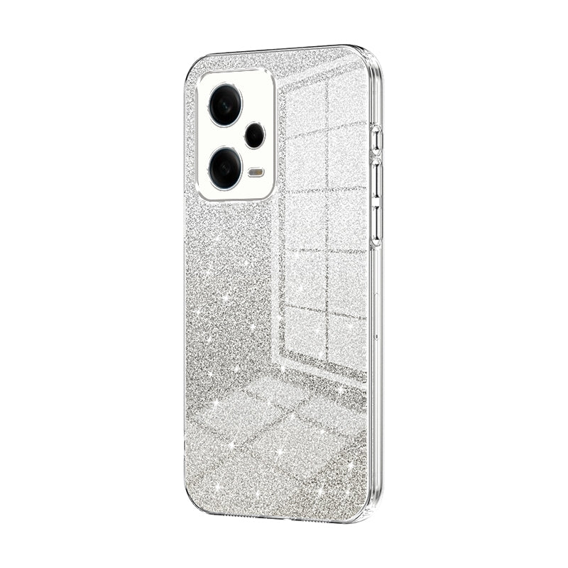 Xiaomi Redmi Note 12 Pro 5G Luxury Glitter Gradient Powder Electroplated Case with Advanced Protection and Style