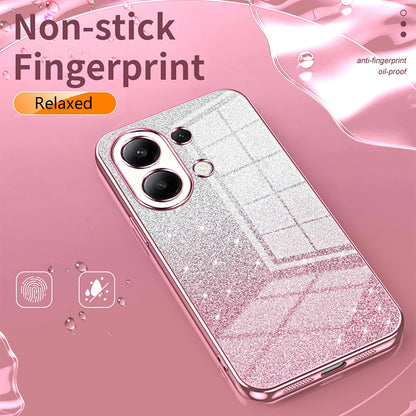 Xiaomi 13 Ultra Luxury Glitter Gradient Powder Electroplated Case with Advanced Protection and Style