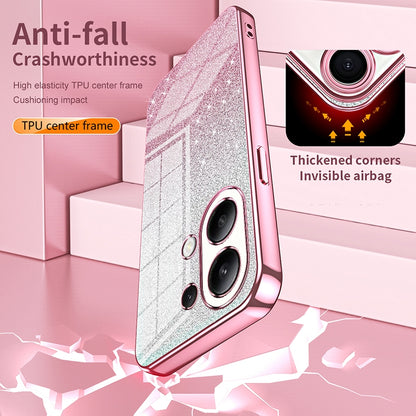 Xiaomi Mix 4 Luxury Glitter Gradient Powder Electroplated Case with Advanced Protection and Style