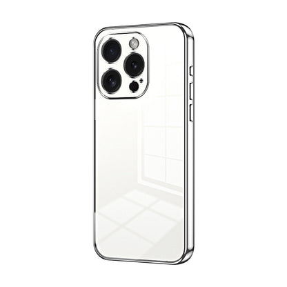 iPhone 15 Pro Case - Transparent Plating & Precision Hole Design for Luxury and Protection-buycases.co.uk