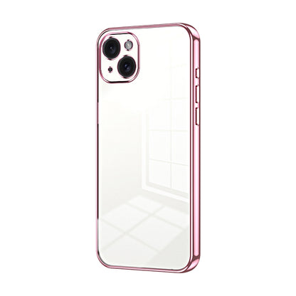 iPhone 15 Plus Case - Transparent Plating & Precision Hole Design for Luxury and Protection-buycases.co.uk