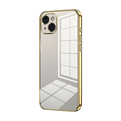 iPhone 15 Plus Case - Transparent Plating & Precision Hole Design for Luxury and Protection-buycases.co.uk