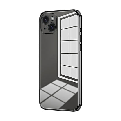 iPhone 15 Plus Case - Transparent Plating & Precision Hole Design for Luxury and Protection-buycases.co.uk