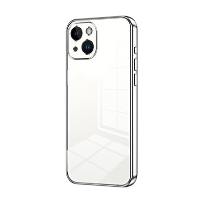 iPhone 14 Case - Transparent Plating & Precision Hole Design for Luxury and Protection-buycases.co.uk