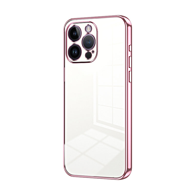 iPhone 14 Pro Max Case - Transparent Plating & Precision Hole Design for Luxury and Protection-buycases.co.uk