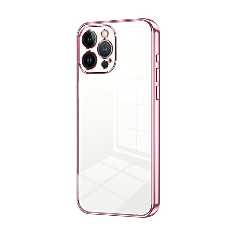 iPhone 13 Pro Max Case - Transparent Plating & Precision Hole Design for Luxury and Protection-buycases.co.uk