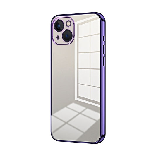 iPhone 13 Case - Transparent Plating & Precision Hole Design for Luxury and Protection-buycases.co.uk