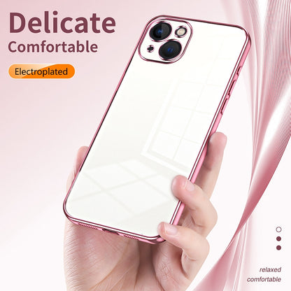 iPhone 13 Case - Transparent Plating & Precision Hole Design for Luxury and Protection-buycases.co.uk