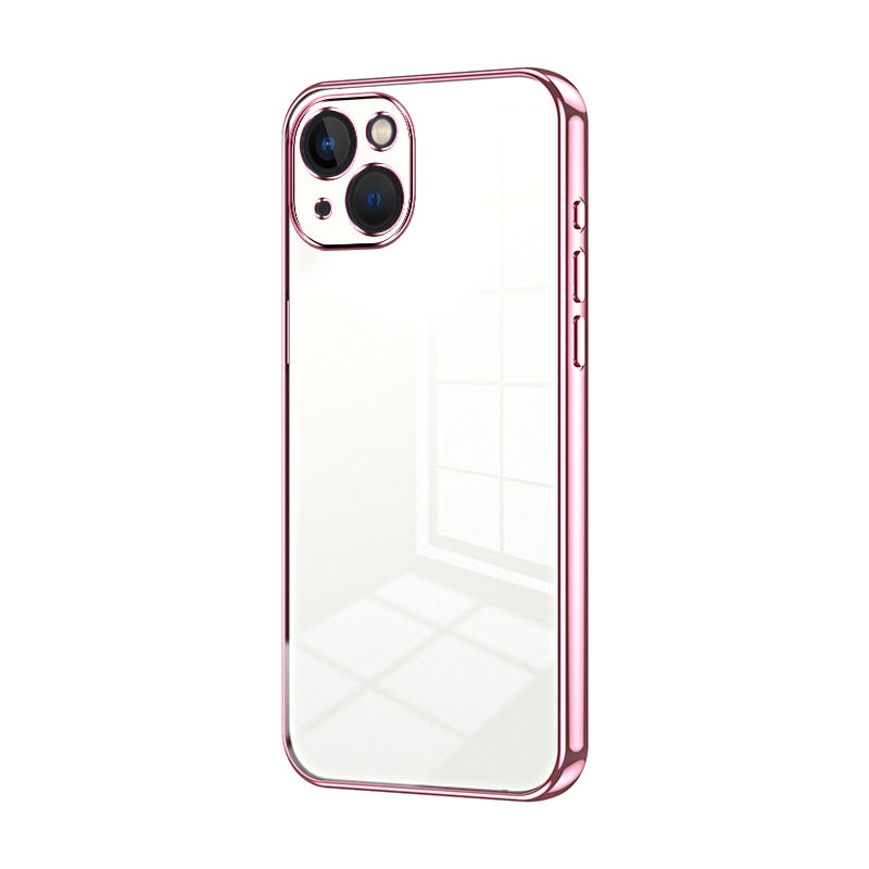 iPhone 13 Case - Transparent Plating & Precision Hole Design for Luxury and Protection-buycases.co.uk