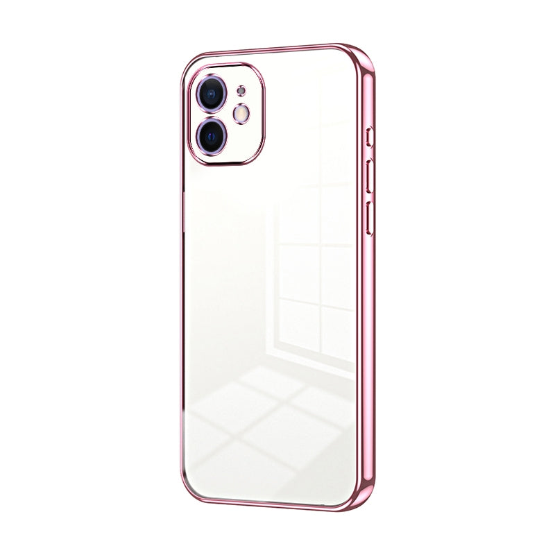 iPhone 12 Case - Transparent Plating & Precision Hole Design for Luxury and Protection-buycases.co.uk