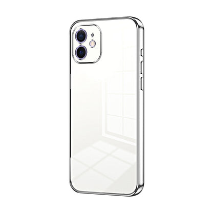 iPhone 12 Case - Transparent Plating & Precision Hole Design for Luxury and Protection-buycases.co.uk