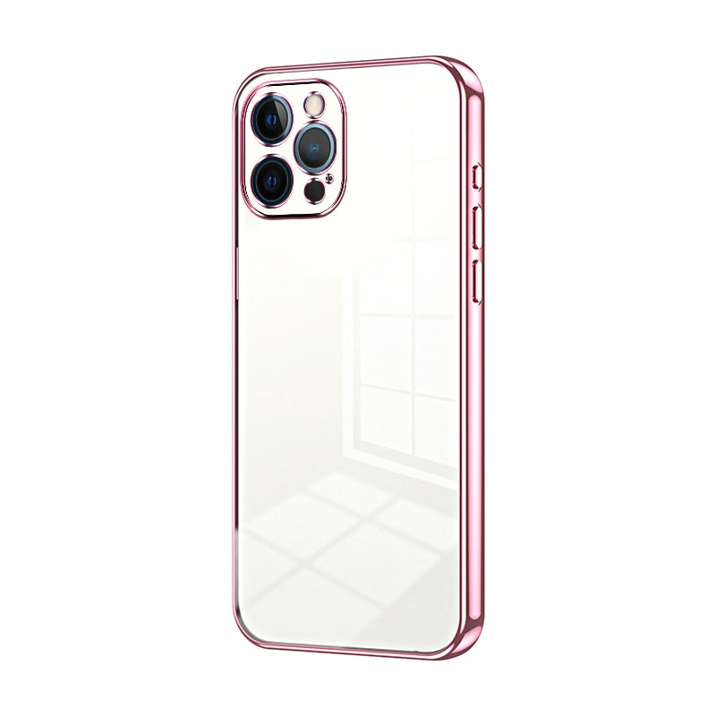 iPhone 12 Pro Max Case - Transparent Plating & Precision Hole Design for Luxury and Protection-buycases.co.uk