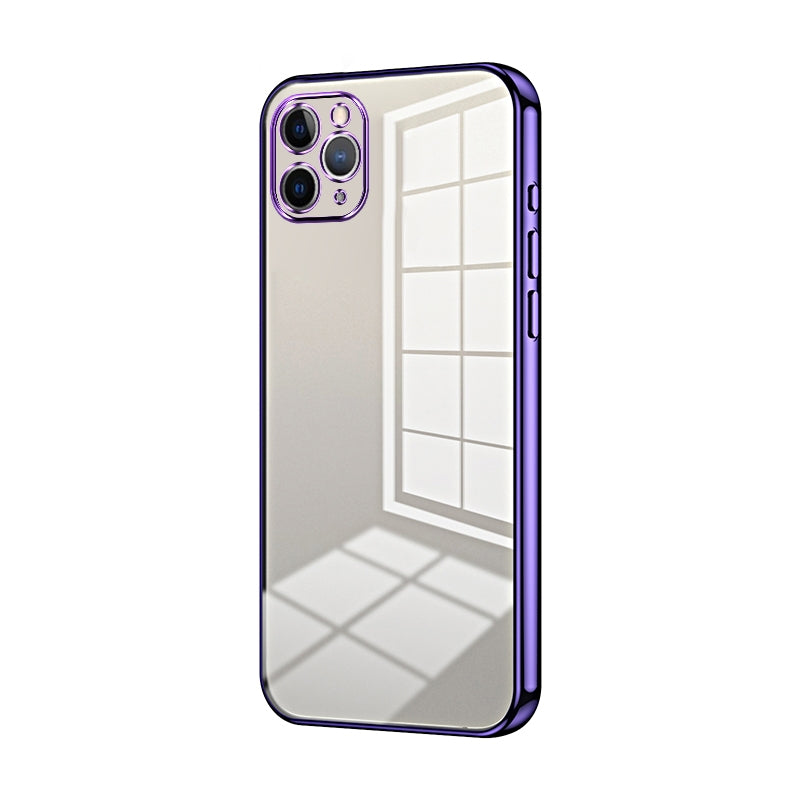iPhone 11 Pro Max Case - Transparent Plating & Precision Hole Design for Luxury and Protection-buycases.co.uk