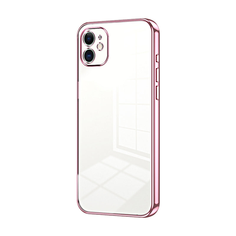 iPhone 11 Case - Transparent Plating & Precision Hole Design for Luxury and Protection-buycases.co.uk
