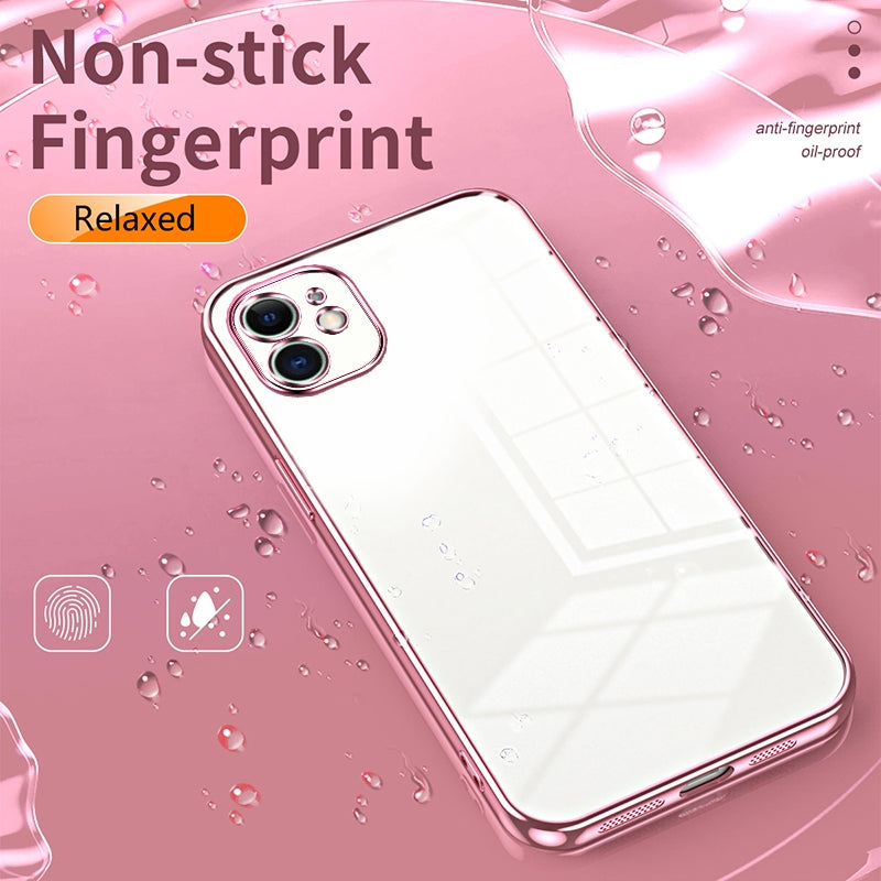 iPhone 11 Case - Transparent Plating & Precision Hole Design for Luxury and Protection-buycases.co.uk