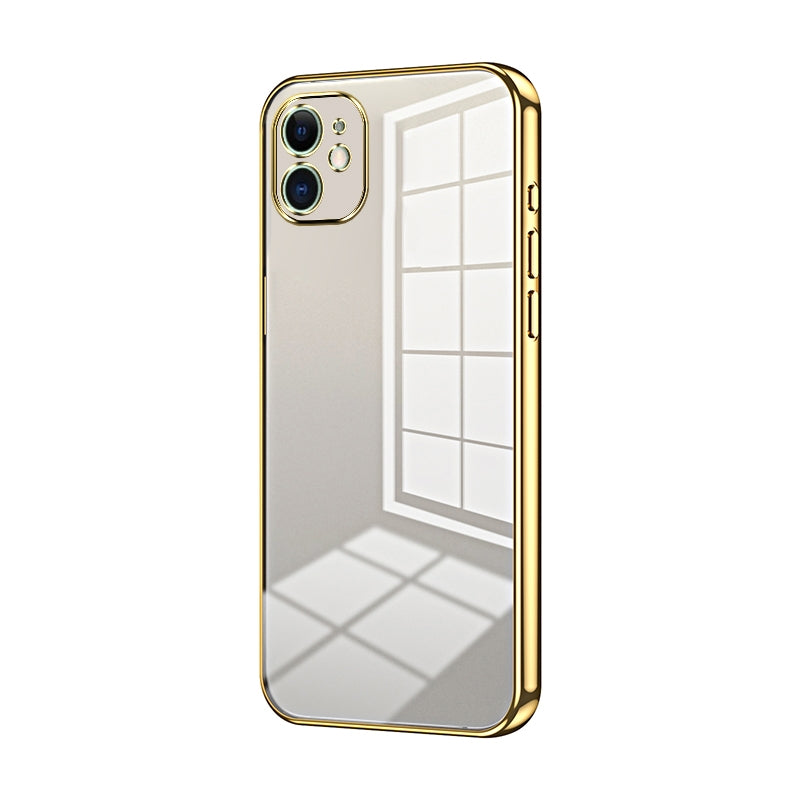 iPhone 11 Case - Transparent Plating & Precision Hole Design for Luxury and Protection-buycases.co.uk