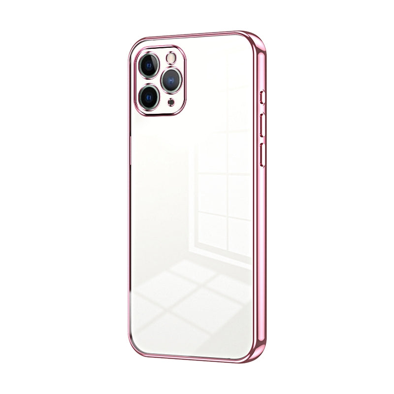 iPhone 11 Pro Case - Transparent Plating & Precision Hole Design for Luxury and Protection-buycases.co.uk