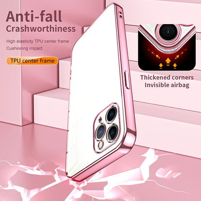 iPhone 11 Pro Case - Transparent Plating & Precision Hole Design for Luxury and Protection-buycases.co.uk