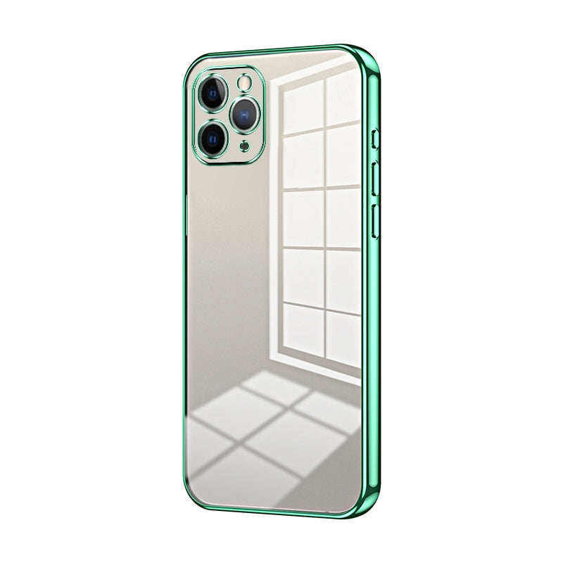 iPhone 11 Pro Case - Transparent Plating & Precision Hole Design for Luxury and Protection-buycases.co.uk