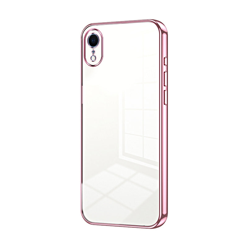 iPhone XR Case - Transparent Plating & Precision Hole Design for Luxury and Protection-buycases.co.uk