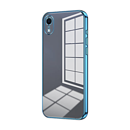 iPhone XR Case - Transparent Plating & Precision Hole Design for Luxury and Protection-buycases.co.uk