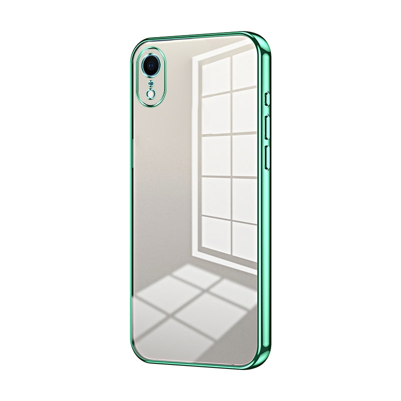 iPhone XR Case - Transparent Plating & Precision Hole Design for Luxury and Protection-buycases.co.uk
