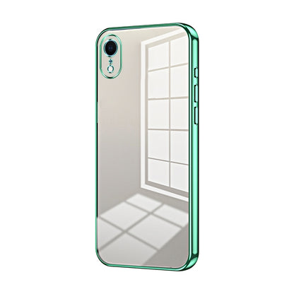 iPhone XR Case - Transparent Plating & Precision Hole Design for Luxury and Protection-buycases.co.uk