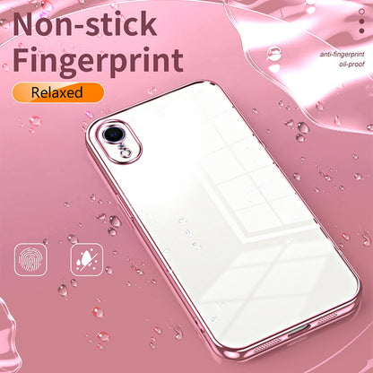 iPhone XR Case - Transparent Plating & Precision Hole Design for Luxury and Protection-buycases.co.uk