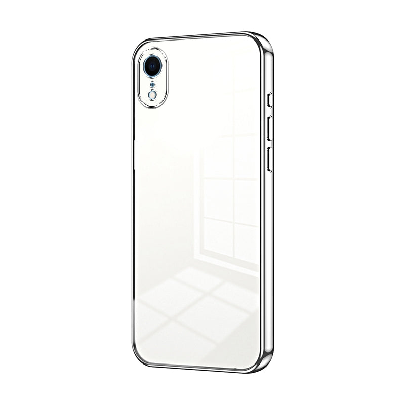 iPhone XR Case - Transparent Plating & Precision Hole Design for Luxury and Protection-buycases.co.uk