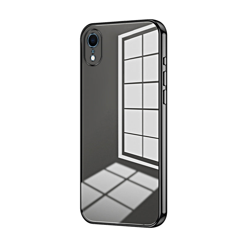 iPhone XR Case - Transparent Plating & Precision Hole Design for Luxury and Protection-buycases.co.uk