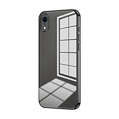iPhone XR Case - Transparent Plating & Precision Hole Design for Luxury and Protection-buycases.co.uk
