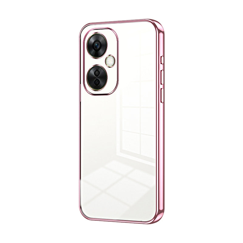 OnePlus Nord CE 3 Lite Case - Transparent Plating & Precision Hole Design for Luxury and Protection-buycases.co.uk
